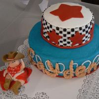 Wild West Baby Made for a friend's baby shower, she is doing the nursery in the Wild Wild West Bedding from Target. I was very happy with the way it...