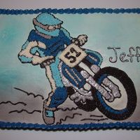 Motocross Cake 
