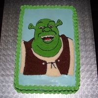 Shrek Cake 