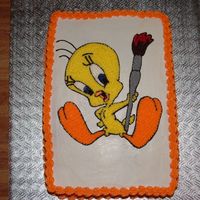 Tweety Cake 