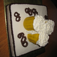Beer And Pretzels Made this cake cuz my husband wanted me to for a house party lol