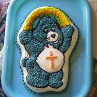 Care Bear Care bear cake that I made for my Grandson for Easter.