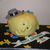 The Moon Is Made Of Legos i made this cake for my friends son. she said that he really liked space ships and legos. thanks to everyone on cc for your great ideas i...