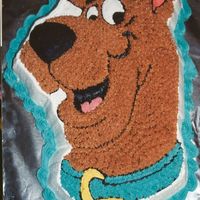 Scoobey Cake for dh's birthday. The kids got to pick it out for him.