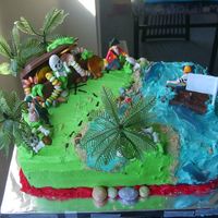 2Nd View Pirate Cake 