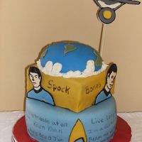 Star Trek Birthday It has been a long time since i have loaded a picture. Turned 40 so I wanted a me cake, and star trek is it. First I have to thank Cenar...