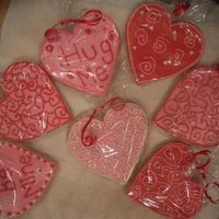 Valentines Cookies NFSC WITH RI, FOR A 2ND GRADE PARTY