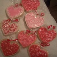 Valentines Cookies NFSC W/ ROYAL ICING