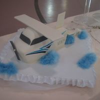 Mark Loves Becky This was the groom's cake that went with my fondant drape wedding cake. It was a surprise for the groom from the bride. This is his...