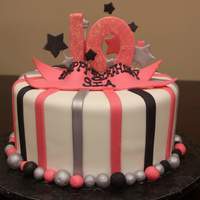 Birthday Cake For 10Yr. Old Girl. This is my first photo post. :-)