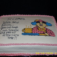 51 A VERY FUN CAKE TO MAKE ITS ALL BUTTER CREAM