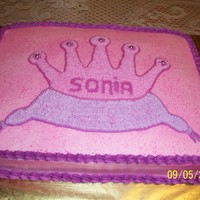 Crown Cake BUTTER CREAM CAKE