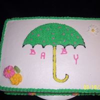 Baby Shower BUTTER CREAM CAKE