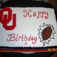 Ou Sooners ALL BUTTER CREAM