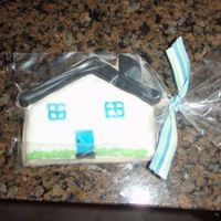 Housewarming Cookies Sugar cookies with Royal Icing for my housewarming party.