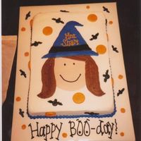 Birthday Cake At Halloween 