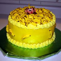 Top Banana I made this cake for my son who was the top banana in his class for a week. It was a huge hit!