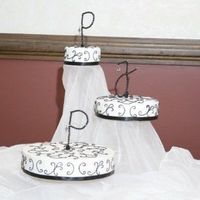 Black And White Wedding Cake 