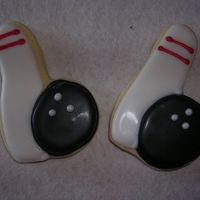 Bowling Cookies 