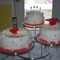 Niece's Graduation Cake Graduation cake for my niece. I'm sure I picked up ideas looking around here - but on the whole this was an 'original' for...