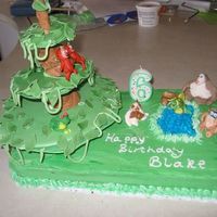 Big Big World Cake for Blake's 6th birthday - Big Big World on PBS