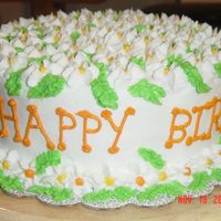 Flowers Cake white cake with strawberry preserves filling-buttercream frostingThis was for a co worker. I used the cake doctor recipe for this one!