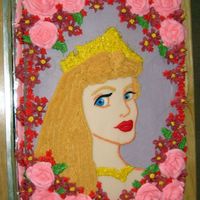 Sleeping Beauty This was a cake a did for my niece awhile back. She wanted a purple cake with Sleeping Beauty on it. It's buttercream and my first...