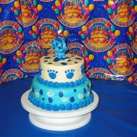 Blues Clues Cake This is my last minute Blues Clues cake for my son's 3rd birthday party. I was so uninspired that I had a terrible time coming up with...