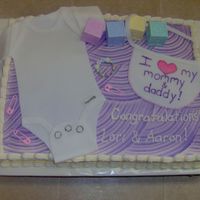 Baby Shower Cake 