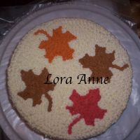 Fall Cake I made two versions of this cake. One for company Thanksgiving party and one for family dinner. Both were Peaches N Cream cake with...
