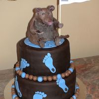 Tar Heel Groom Cake With Rat The bride told me that her husband was a recent graduate from the University of North Carolina (tar heels) as a Chemistry major and that...