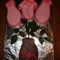 Roses I made this Cake for my mother-in-law, which she loved. It was different but fun!