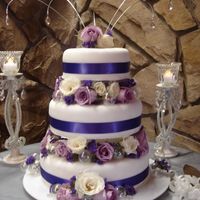 Ashley's Wedding Cake This was the first wedding cake I made and am so pleased with how it turned out! It's just beautiful!