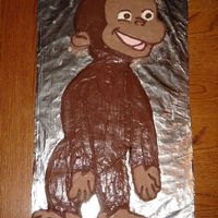 Curious George This is Curious George that I made for a little boy in my neighborhood