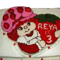 Strawberry Shortcake Daughter's 3rd Birthday party