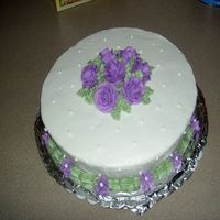 Course I Cake This is one of the first cakes I've ever decorated!!