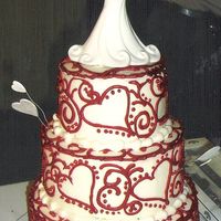 Love At Last This cake was a small wedding cake for my friend Glenda. This cake was a last minute thing. She got engaged andvery shortly after got...