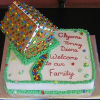 Welcome To Our Family I made this cake for my sister-in-law. She lives in Wisconsin and we're in NJ. She's in the process of adopting 3 children and...