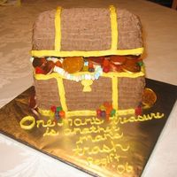 Treasure Chest I just finished this cake for a re-gift (some of you may know it as a White Elephant) for tomorrow night. I'm so happy with the way it...