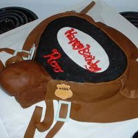 Saddle Cake I made the wife's birthday cake this year. Cross between an English saddle and western saddle