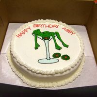 A Little Too Much.... I actually received the idea for this cake from posting on the forums. This one has been a big hit with everybody that has viewed it....