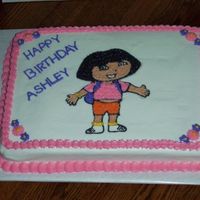 Dora This is the first Dora cake I did. Have had many request from this picture.