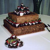 Strawberry Tuxedos--First Groom's Cake 