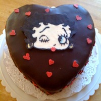 Betty Boop Cake For My Mother In Law Chocolate melts again!