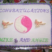 Revised... For those of you that looked at my karate/baby shower cake; may have noticed that I left out the "D" on the word and. Oh, well. I...