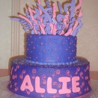 Purple And Pink Swirls 