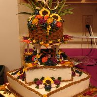 50Th Anniversary Fall Theme Made for my parents 50th anniversary dinner. They were married the day after Thanksgiving so we decided to go with a fall theme to add some...