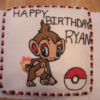 Pokemon Birthday Cake 