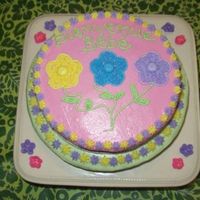 Sd__P1010135.jpg All buttercream with royal icing flowers on the cake stand.