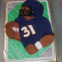 Baltimore Ravens I made this cake for a Ravens fan.